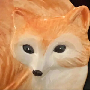 Better Homes and Gardens Heritage Collection Earthenware Fox Plate 8” Plate SALE